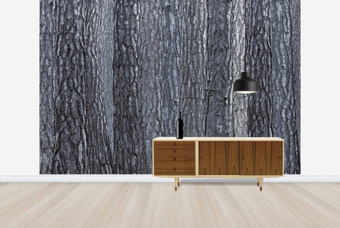 PHOTOWALL / Black Blue Bark (e25095)