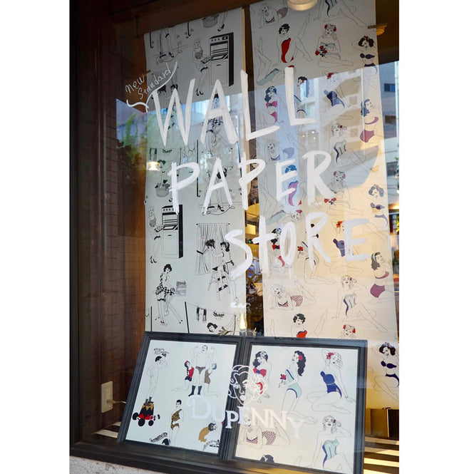 WALPA東京店のディスプレイ