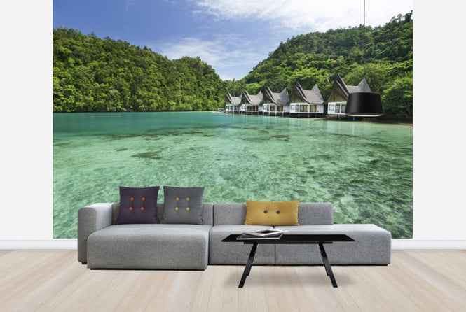 PHOTOWALL / Lagoon at Bucas Grande (e25243)
