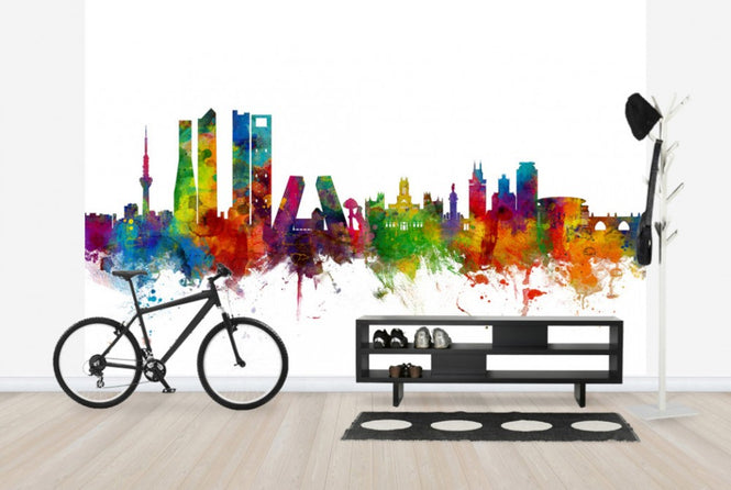 PHOTOWALL / Madrid Skyline (e25585)