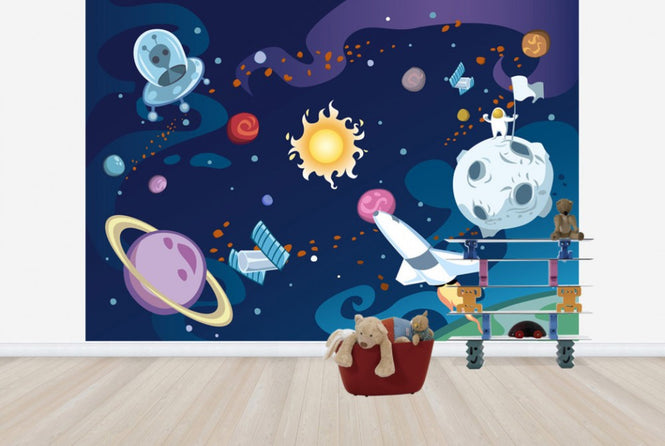 PHOTOWALL / Cartoon Galaxy (e25586)