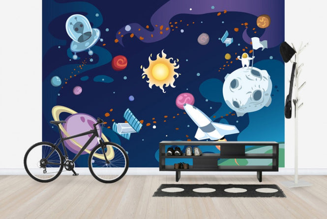 PHOTOWALL / Cartoon Galaxy (e25586)