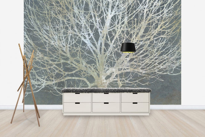 PHOTOWALL / Silver Trees (e25609)