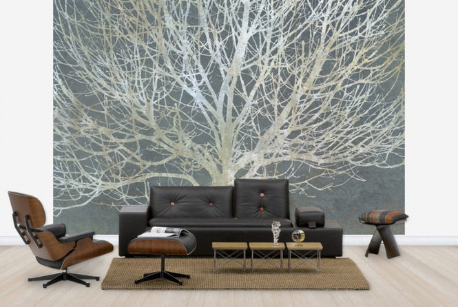 PHOTOWALL / Silver Trees (e25609)