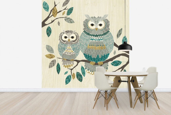 PHOTOWALL / Owl Couple (e25769)