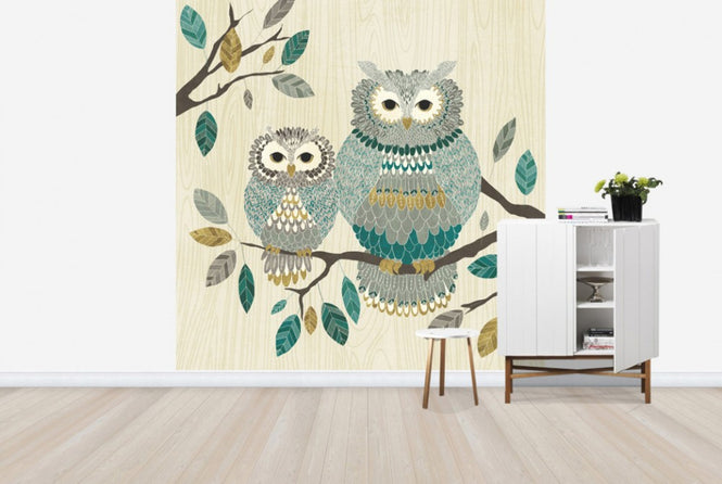 PHOTOWALL / Owl Couple (e25769)