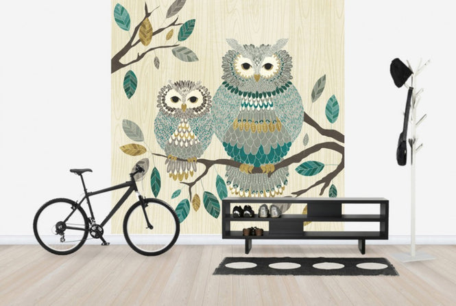 PHOTOWALL / Owl Couple (e25769)