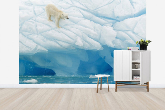PHOTOWALL / Leaning Polar Bear (e29652)