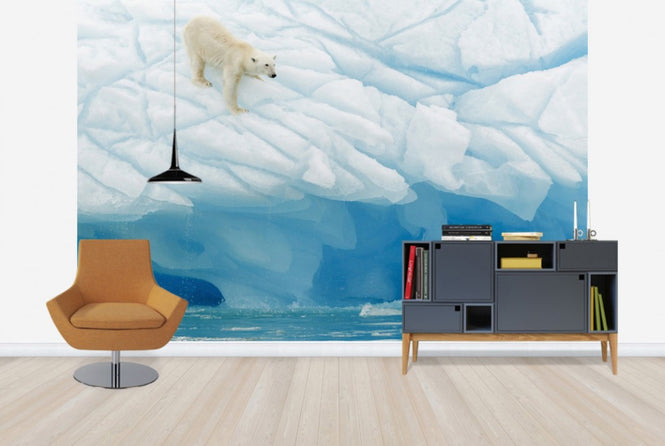 PHOTOWALL / Leaning Polar Bear (e29652)