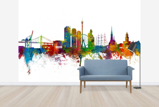 PHOTOWALL / Göteborg Skyline (e25783)