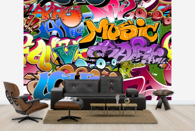 PHOTOWALL / Music Love Graffiti (e25820)
