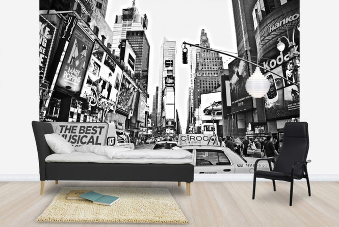 PHOTOWALL / Cabs in Times Square, New York (e30037)
