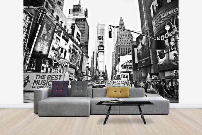 PHOTOWALL / Cabs in Times Square, New York (e30037)