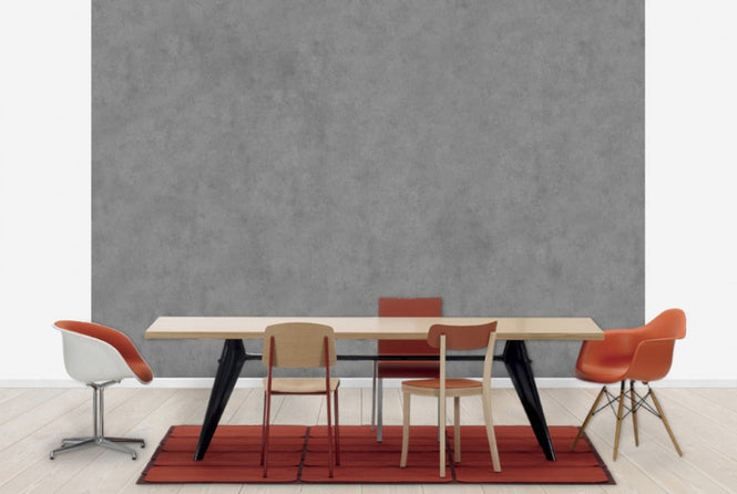 PHOTOWALL / Smooth Grey Concrete Wall (e30245)