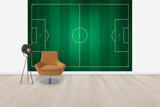 PHOTOWALL / Soccer Field from Above (e30305)