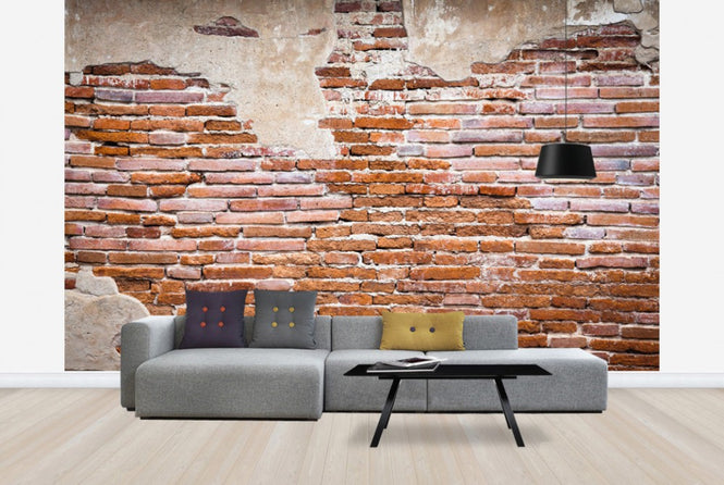 PHOTOWALL / Fragment of Brick Wall (e40667)