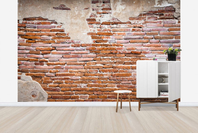 PHOTOWALL / Fragment of Brick Wall (e40667)