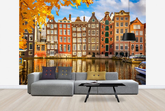 PHOTOWALL / Reflection of Amsterdam (e40679)