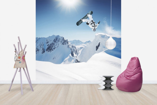 PHOTOWALL / Snowboarder Backflip (e40630)
