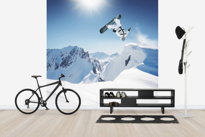 PHOTOWALL / Snowboarder Backflip (e40630)
