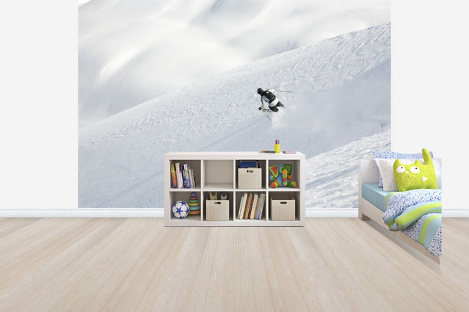 PHOTOWALL / Off Piste Skiing in Chamonix, France (e40741)