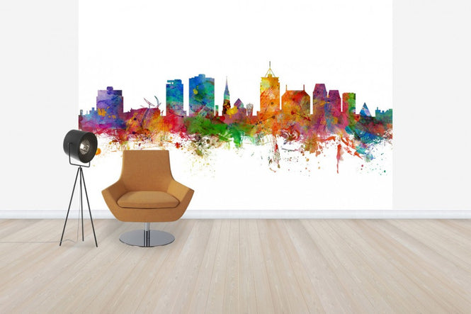 PHOTOWALL / Christchurch New Zealand Skyline (e30489)