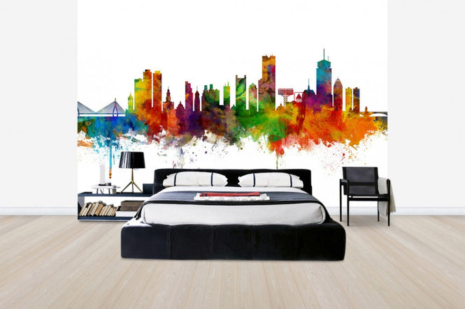 PHOTOWALL / Boston Massachusetts Skyline (e30494)