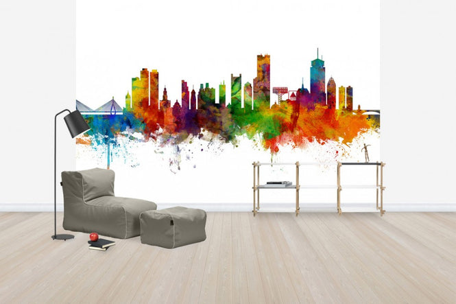 PHOTOWALL / Boston Massachusetts Skyline (e30494)