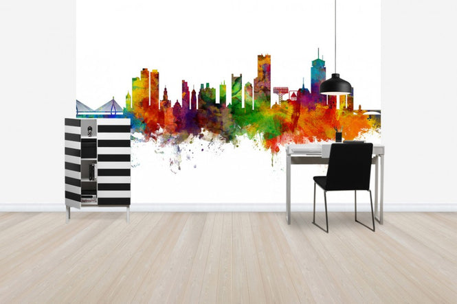 PHOTOWALL / Boston Massachusetts Skyline (e30494)