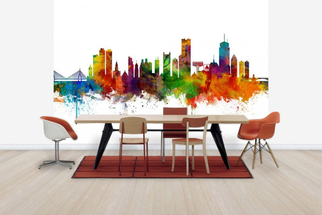 PHOTOWALL / Boston Massachusetts Skyline (e30494)