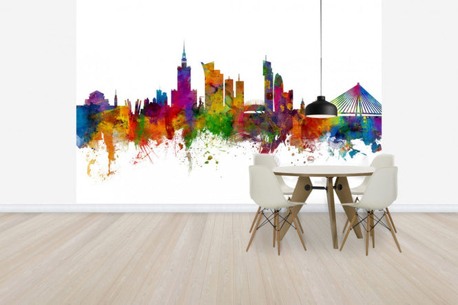 PHOTOWALL / Warsaw Skyline (e30498)