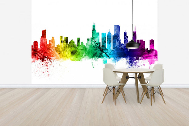 PHOTOWALL / Chicago Illinois Skyline (e30507)