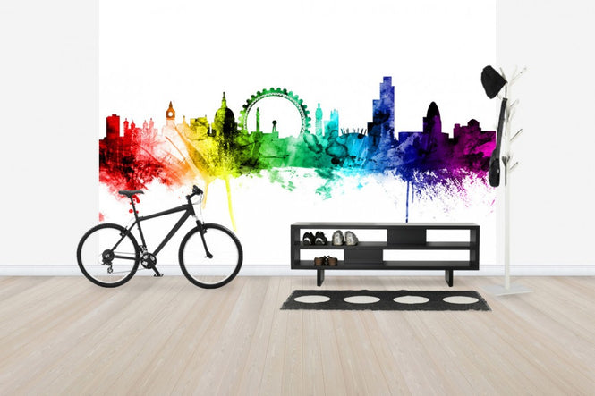 PHOTOWALL / London Skyline Rainbow 2 (e30522)