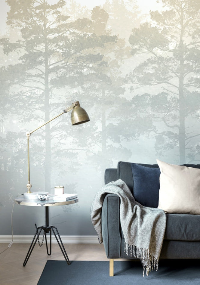 PHOTOWALL / Misty Pine Forest (e30626)
