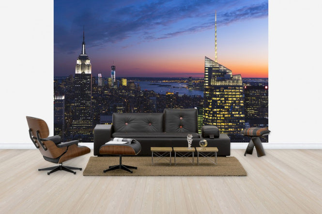 PHOTOWALL / Illuminated Manhattan (e50032)