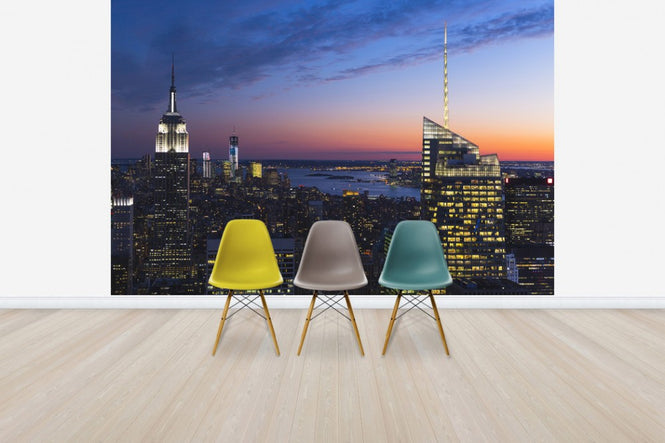 PHOTOWALL / Illuminated Manhattan (e50032)