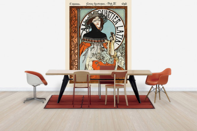 PHOTOWALL / Alphonse Mucha - Au Quarter Latin (e31028)