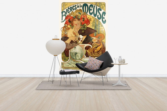 PHOTOWALL / Alphonse Mucha - Bieres de La Meuse (e31030)