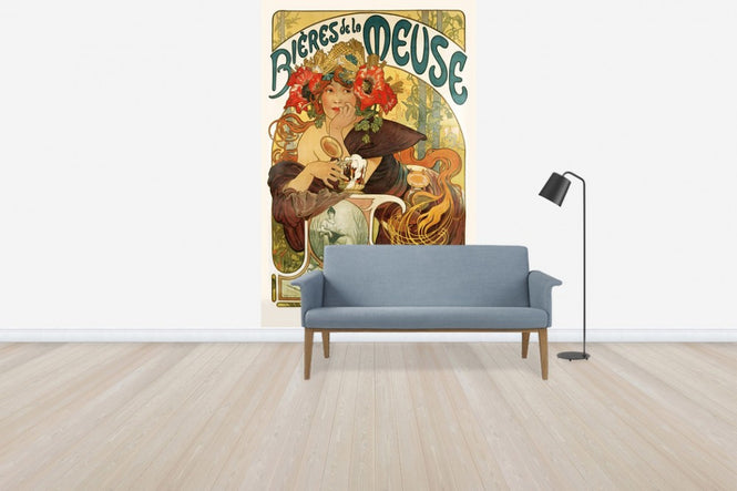 PHOTOWALL / Alphonse Mucha - Bieres de La Meuse (e31030)
