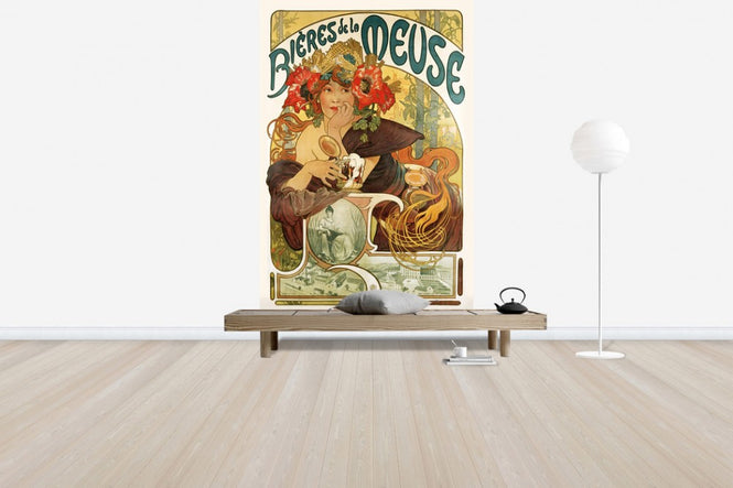 PHOTOWALL / Alphonse Mucha - Bieres de La Meuse (e31030)