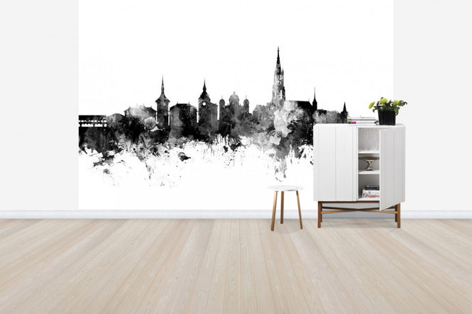 PHOTOWALL / Bern Skyline Black (e50121)