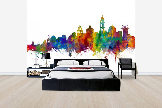 PHOTOWALL / Santorini Greece Skyline (e50164)