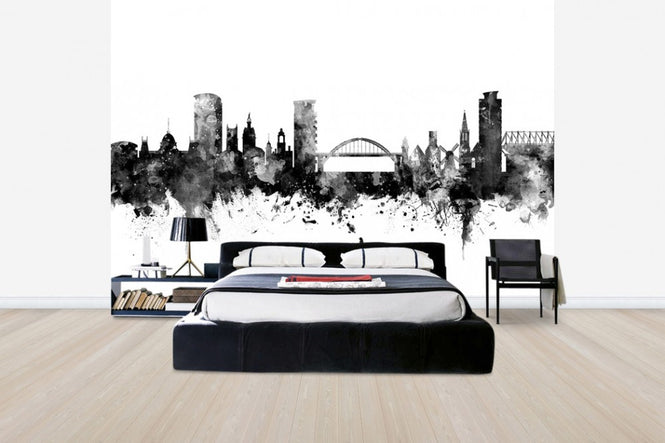 PHOTOWALL / Sunderland Skyline Black (e50172)