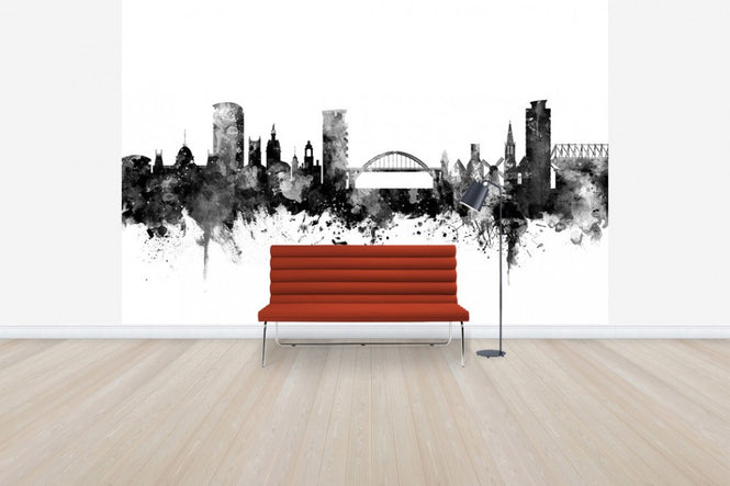 PHOTOWALL / Sunderland Skyline Black (e50172)