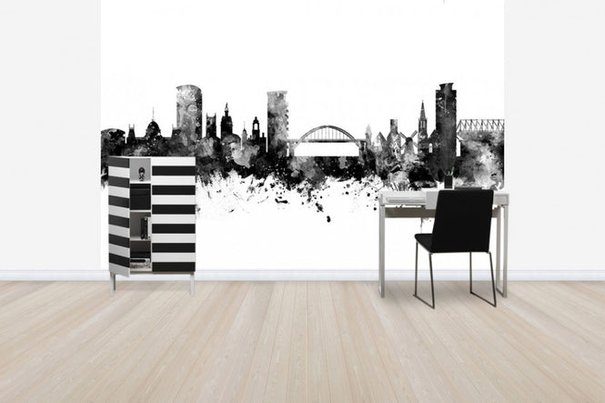PHOTOWALL / Sunderland Skyline Black (e50172)
