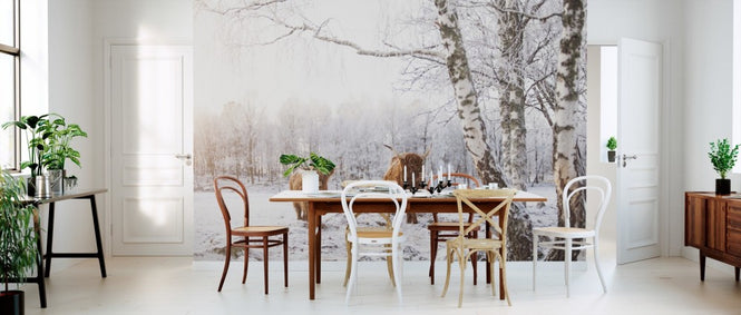 PHOTOWALL / Cattles in Snow (e310107)