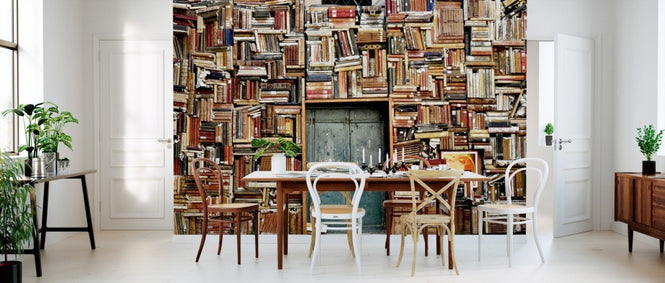 PHOTOWALL / Door and Books (e310145)