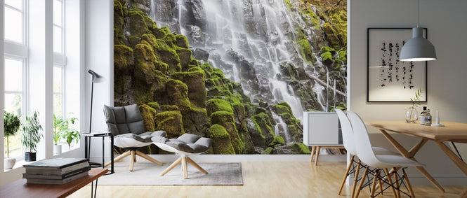 PHOTOWALL / Waterfall and Moss (e310484)