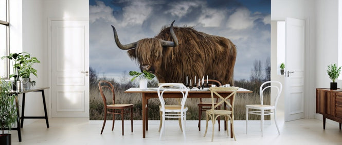 PHOTOWALL / Bull Grazing in the Meadow (e310636)