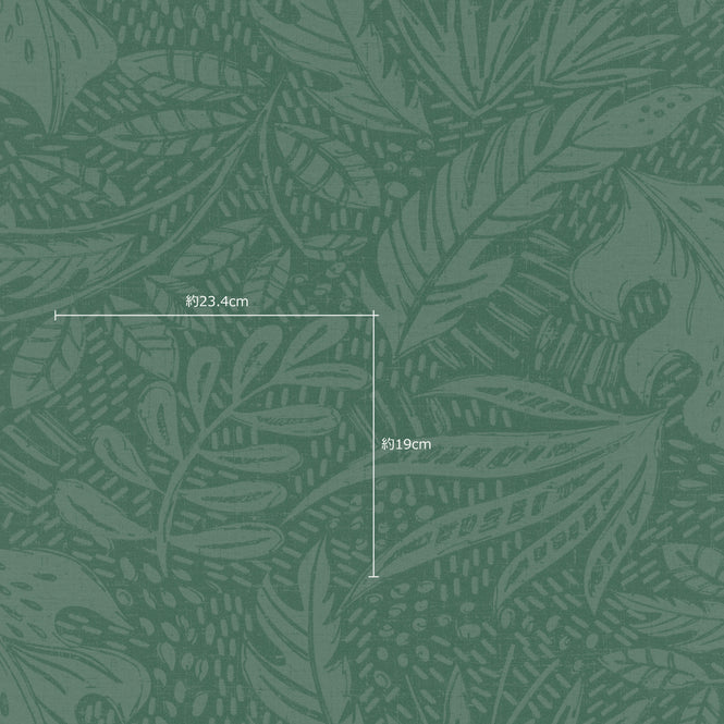 葉のサイズ参照画像